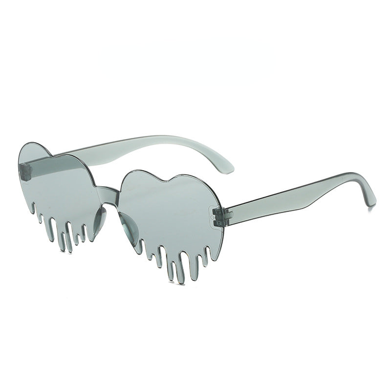 Wholesale Thin Candy Colored Love PC Sunglasses